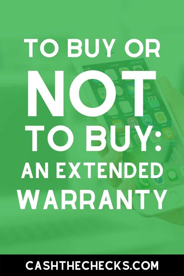 To Buy Or Not To Buy: An Extended Warranty